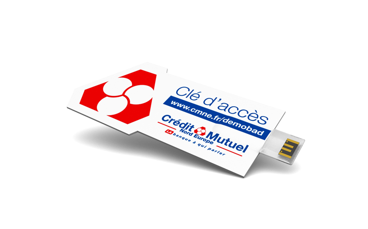 Custom Advertising Card - Credit Mutuel