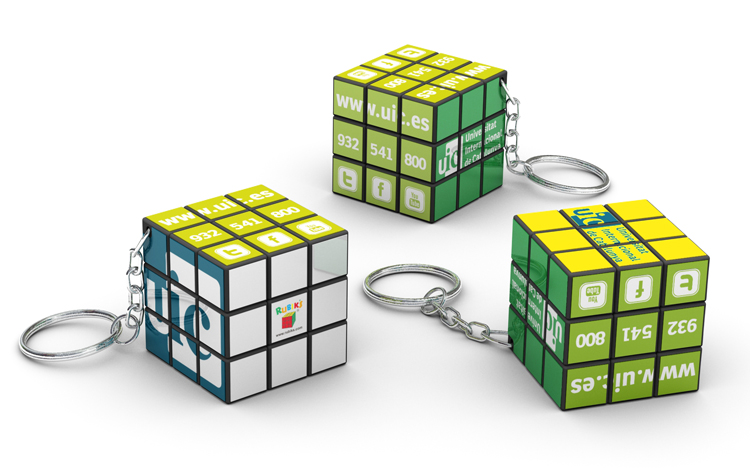 Rubik's Keychain - UIC