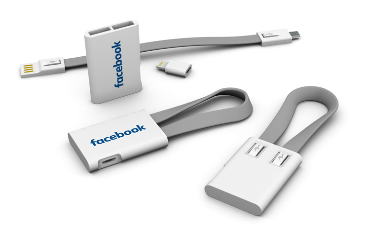 Facebook Tag Charging Cable Set Intermed Asia