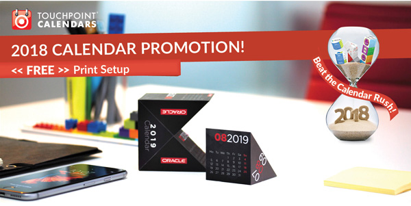 2018 Calendar Promotion: FREE Print Setup for your Clients!