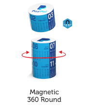 Magnetic 360 Round Calendar