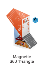 Magnetic 360 Triangle Calendar