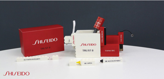 Corporate Gifts for Internal Communications - Shiseido