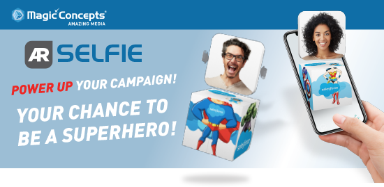 AR Selfie - Your chance to be a super hero