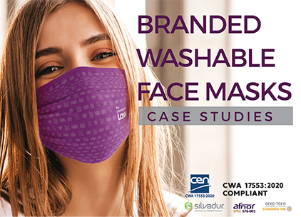 Branded Washable Face Masks - See Real Order Case Studies