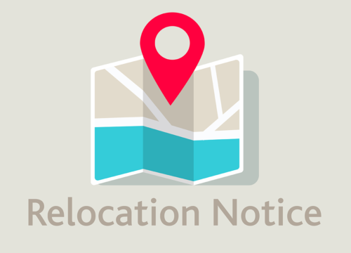 Relocation Notice – We are Moving to New Offices on 22 November 2021