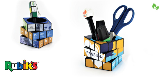 Sustainability - Rubik's Pen Pot