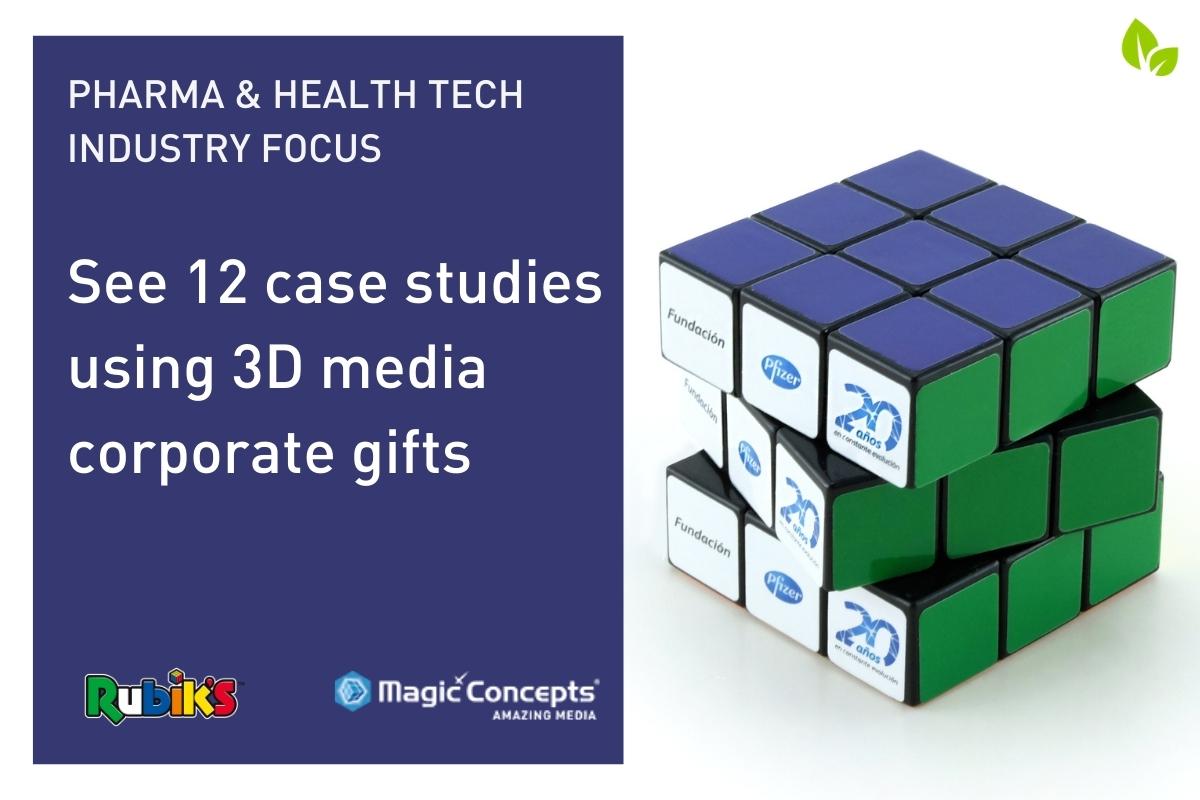 Pharmaceutical industry corporate gift case studies