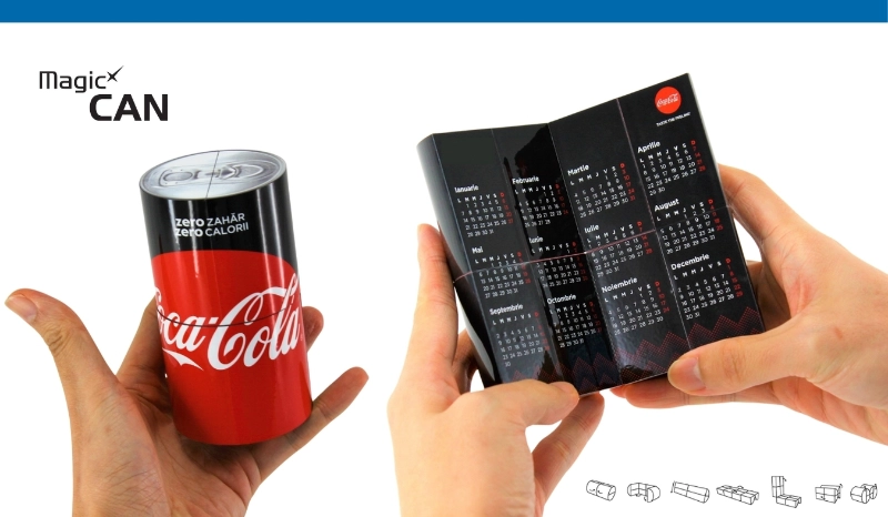 Magic Can Customizable Corporate Calendar
